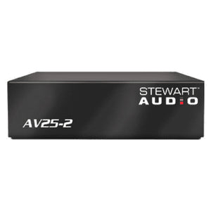 Stewart Audio AV-25-2 Sub Compact Power Amplifier 25w x 2 @ 8 Ohms