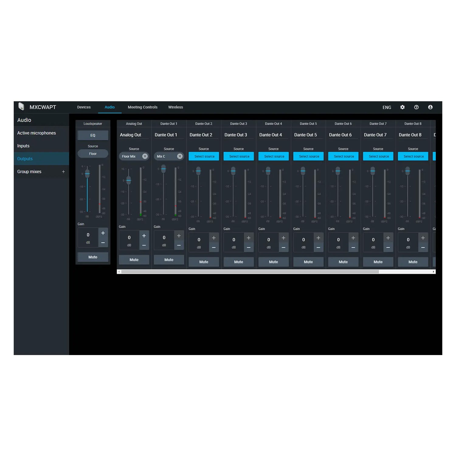 Shure MXCWAPT-B - Access Point Transceiver for MicroFlex Complete