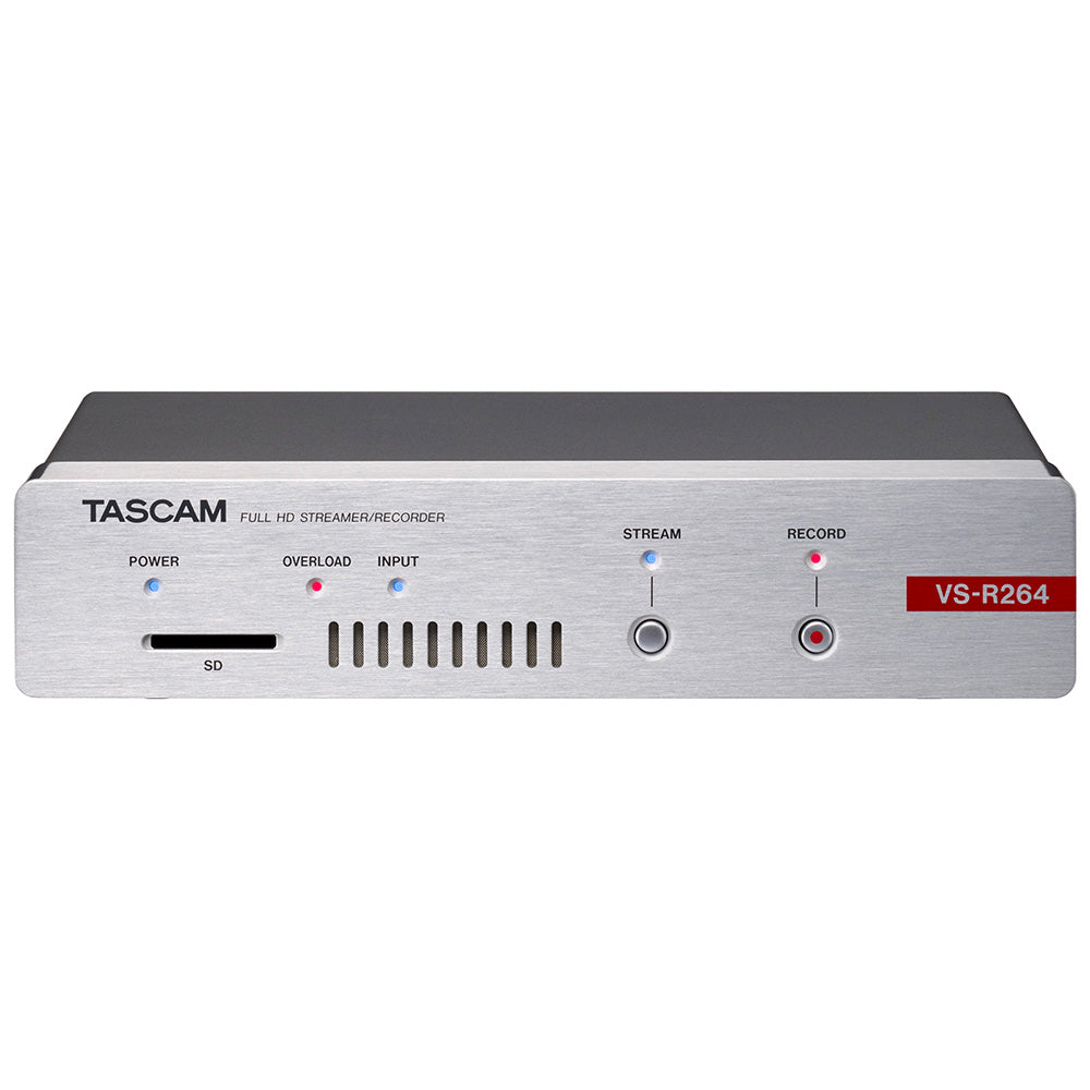 Tascam VS-R264 AV Over IP Encoder and Decoder Appliance for Full HD Live Streaming