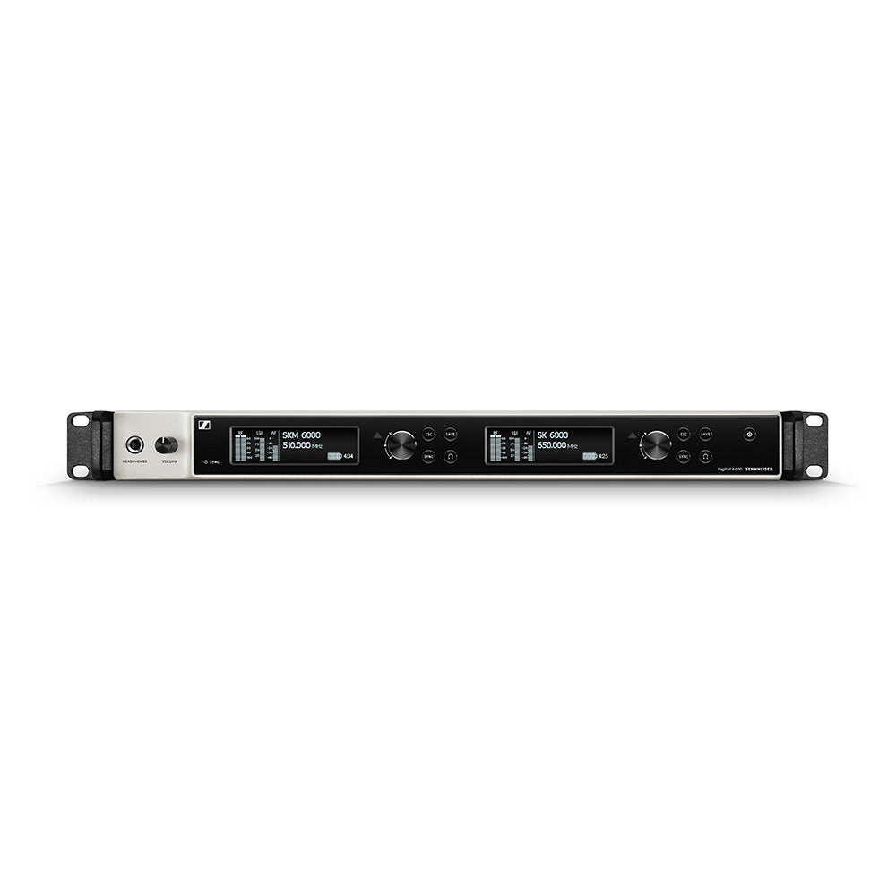 Sennheiser EM 6000 Dual-Channel Digital Wireless Receiver