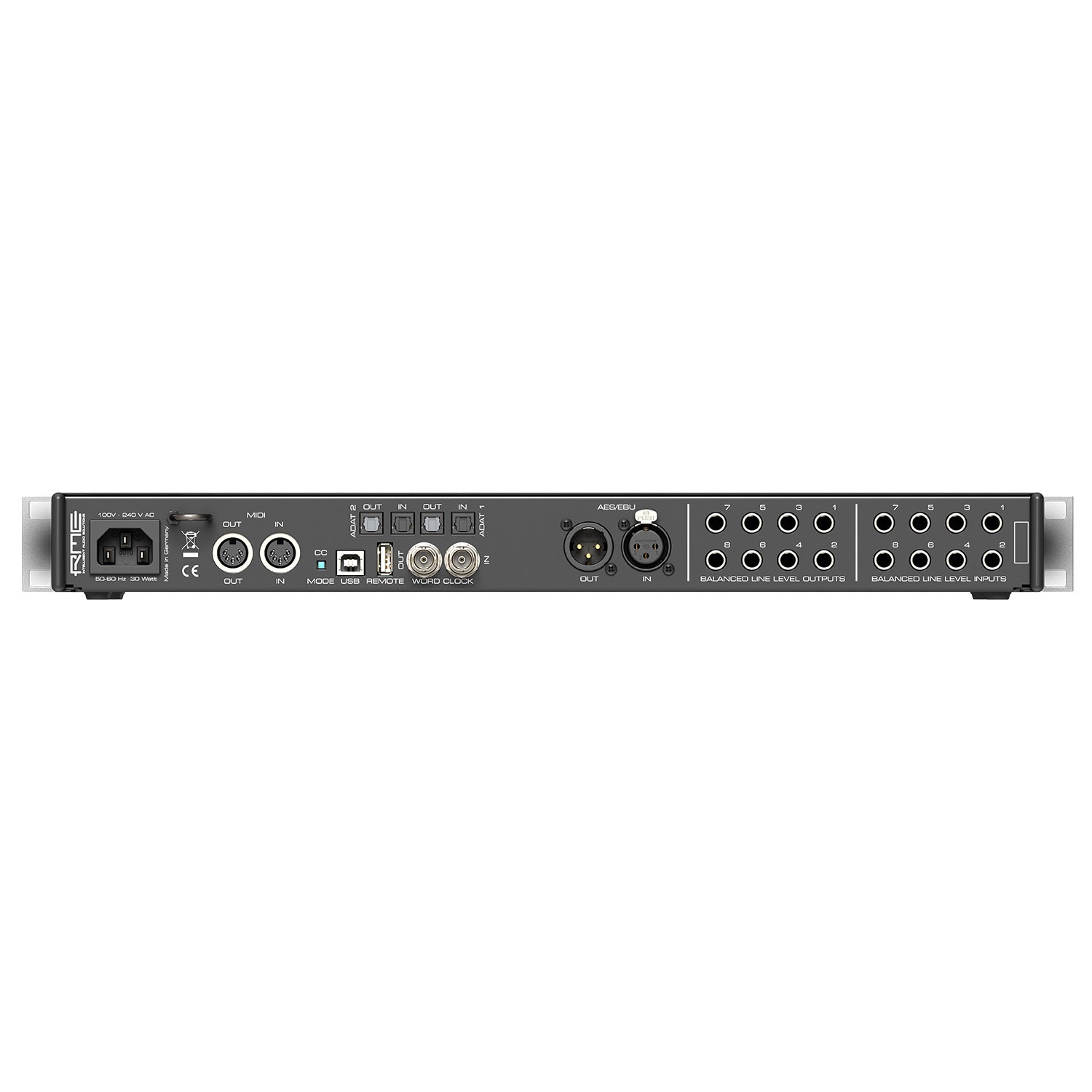 RME Fireface 802 FS - 60-Channel 192 kHz USB Audio Interface