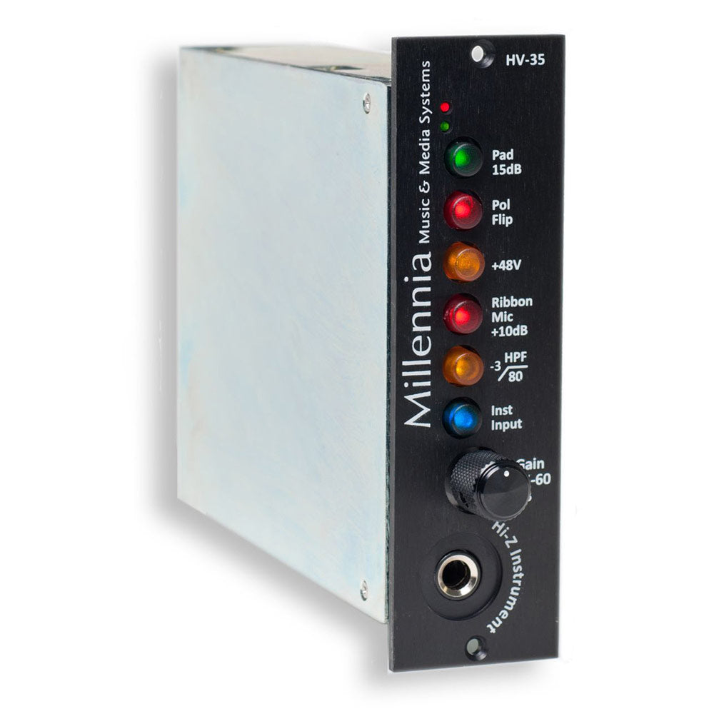 Millennia HV-35 500 Series Microphone and Instrument Preamp
