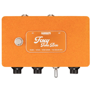 Warm Audio WA-FTB Foxy Tone Box Guitar Pedal with 9V Power Adapter