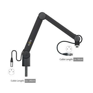 Yellowtec YT3501-XLR - m!ka Microphone Arm XS (Black / XLR Ends)