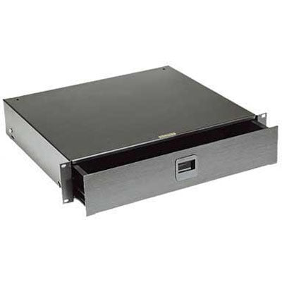 Middle Atlantic D2 Rackmount 2-Space Anodized Drawer in Black