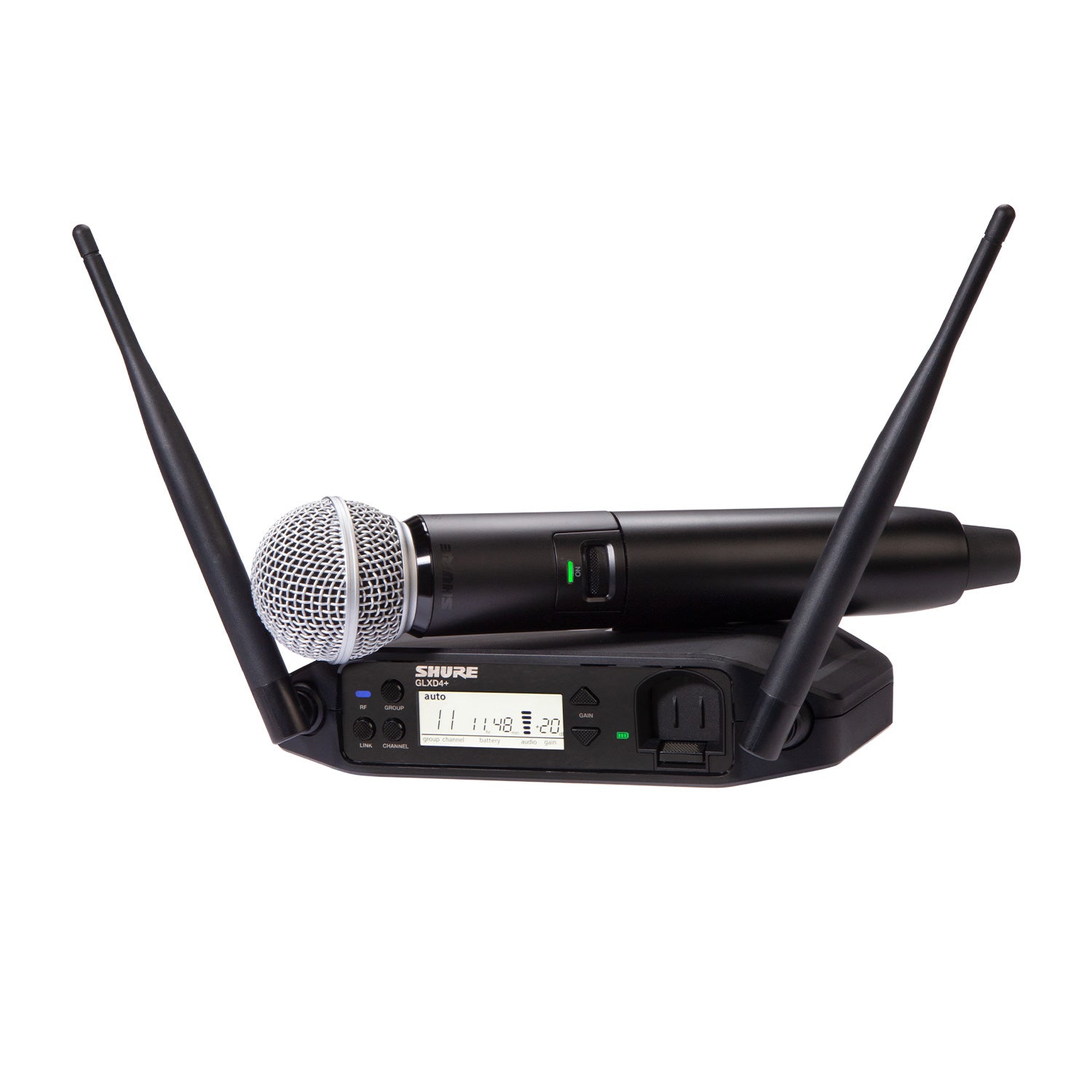 Shure GLXD24+/SM58 - Digital Wireless Handheld System with SM58