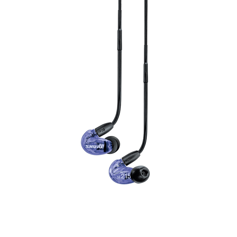 Shure SE215-SPE Professional Sound Isolating Earphones (Purple)