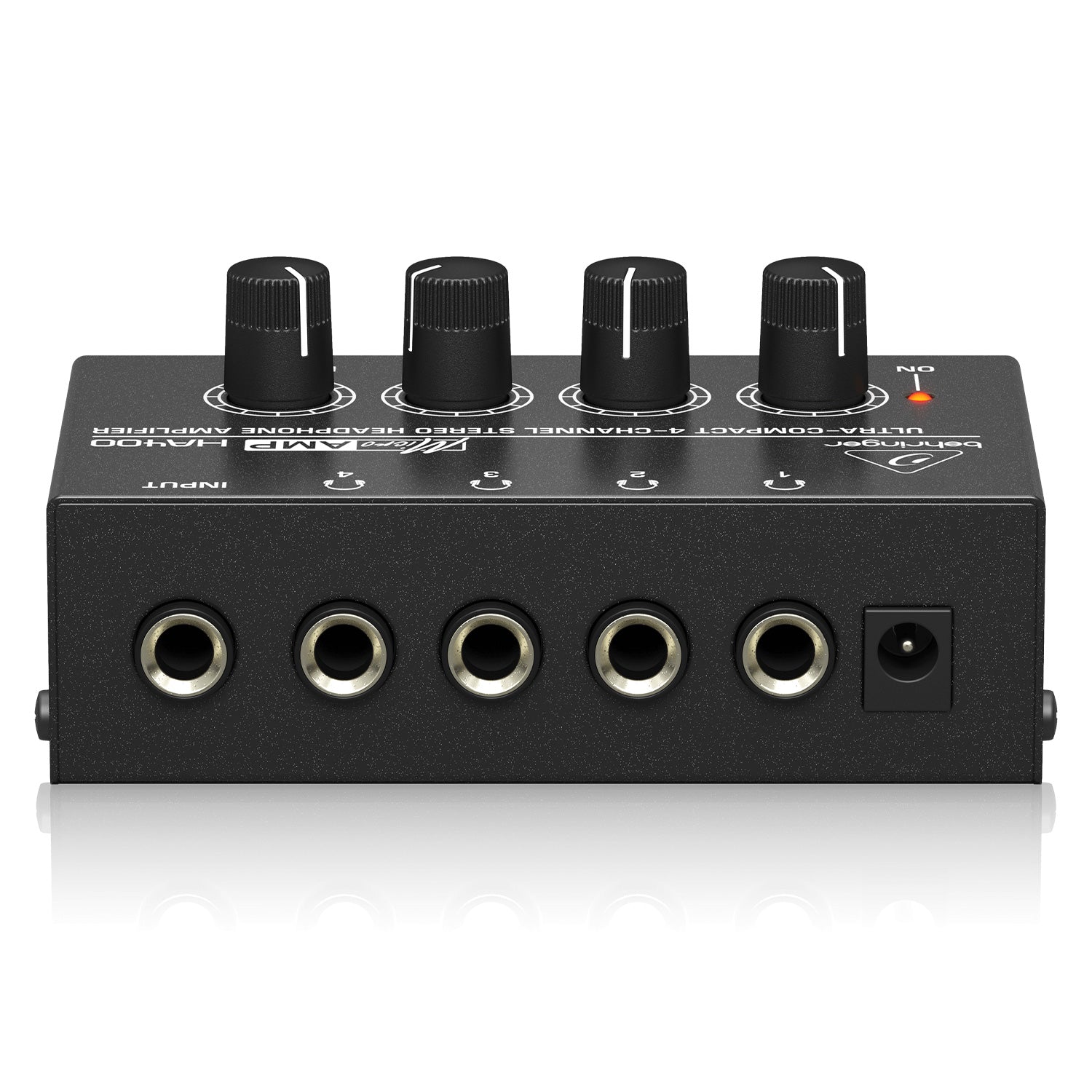 Behringer HA400 Ultra Compact 4-Channel Headphone Amplifier - B-Stock