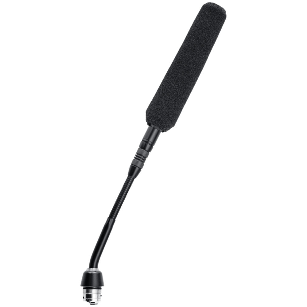Shure MX405R/MS 5" Gooseneck, Light Ring, Surface Mount Preamp, Mini-Shotgun Condenser Cartridge