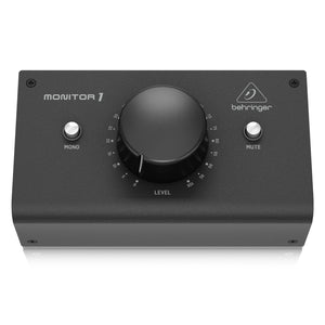 Behringer MONITOR1 Passive Stereo Monitor Volume Controller - B-Stock