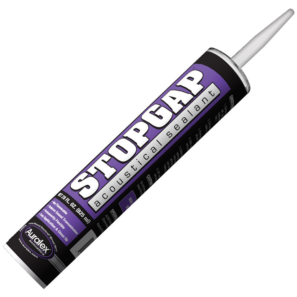 Auralex StopGap Acoustical Sealant (16 Oz Caulk Style Tube) - 12 Pack