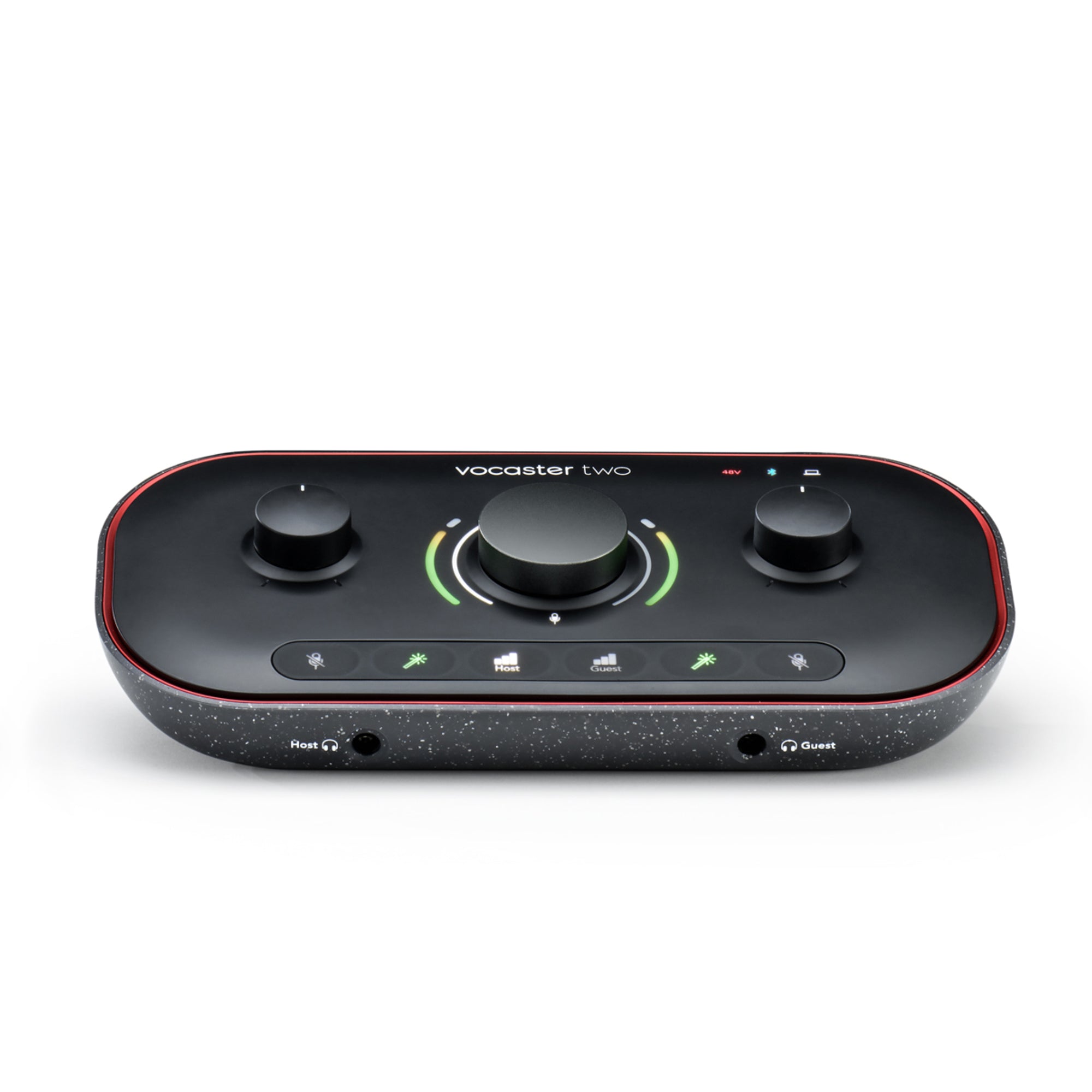 Focusrite Vocaster Two Studio - Podcasting Bundle with Microphone and Headphones