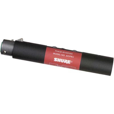 Shure A15PRS Switchable Phase Reverser Bi-Directional In-Line Polarity Switch XLR Barrel