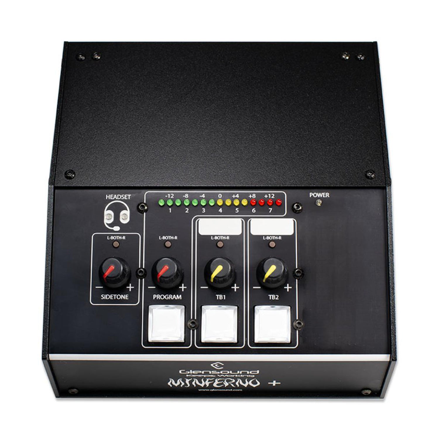 Glensound MinFerno/2 Plus - Single-Channel Dante Commentary Unit with Analog Mic Outputs
