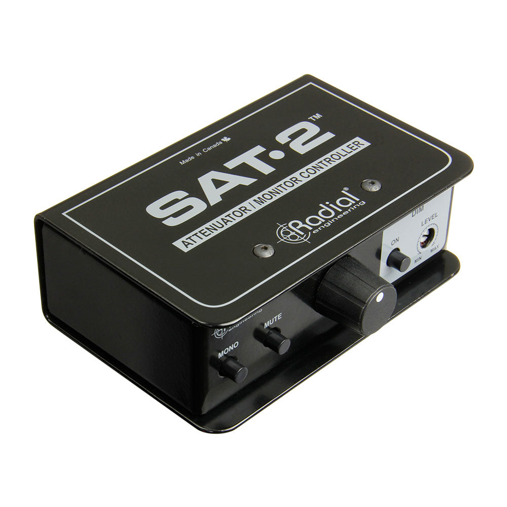 Radial Engineering SAT-2 Stereo Audio Attenuator and Monitor Controller