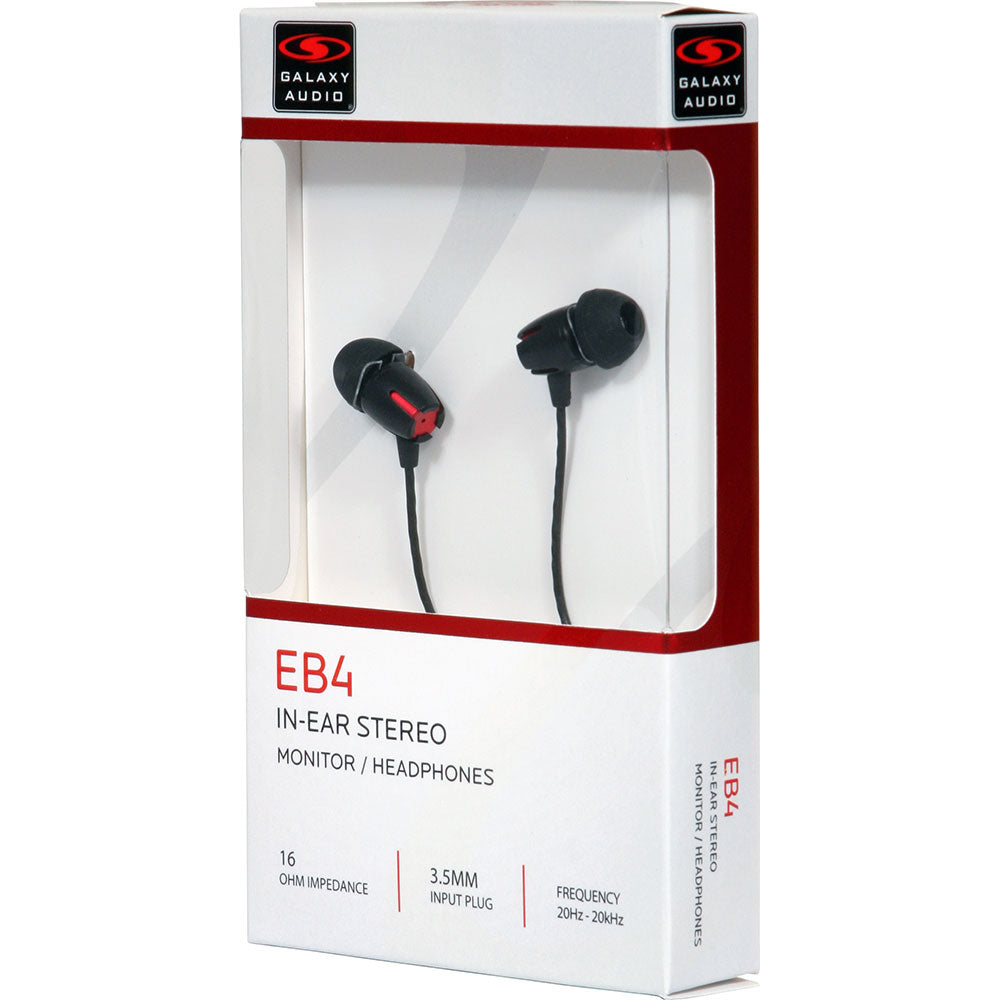 Galaxy Audio EB4 Personal Monitoring Earbuds