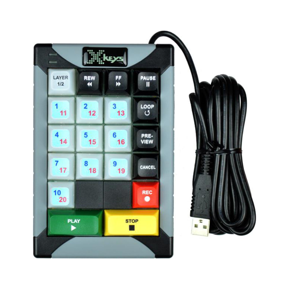 360 Systems Custom External Keypad for Instant Replay 3 or DigiCart 5