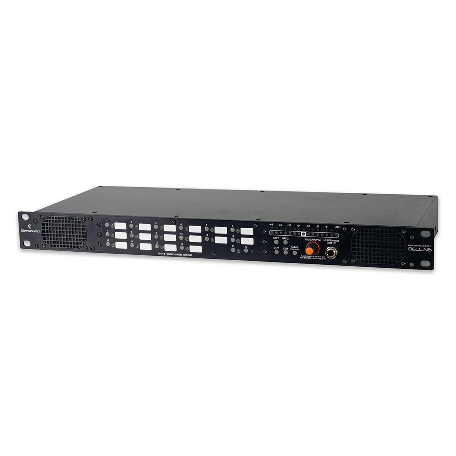 Glensound Bella 16/R - Ravenna Confidence Monitor with Mixer and Level Control