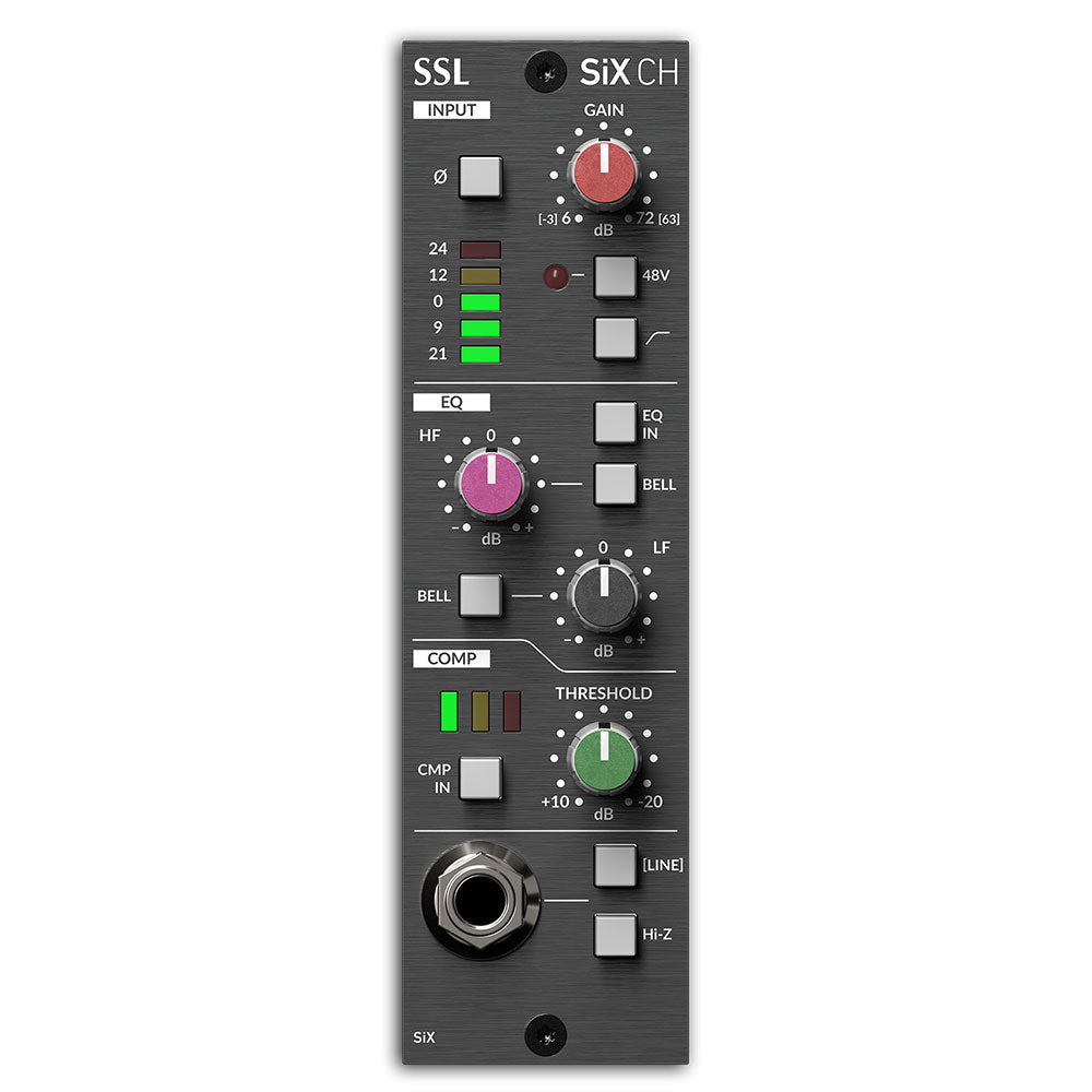 SSL SiX CH - Channel Strip Module for 500 Series