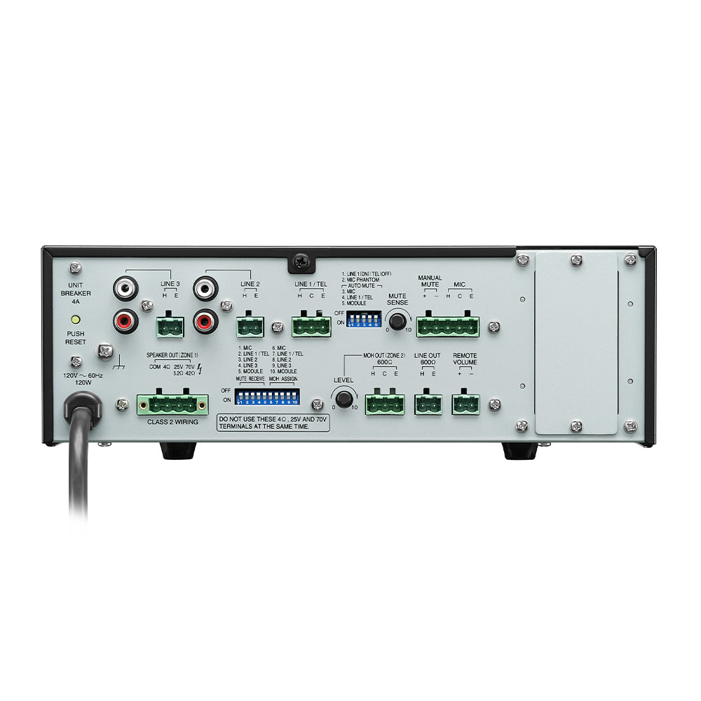 TOA BG-2035 - 5-Input 35-Watt Mixer Amplifier