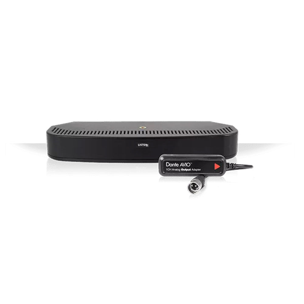 Listen Technologies LT-84-01-D - ListenIR 2-Channel Transmitter/Radiator Combo with Dante