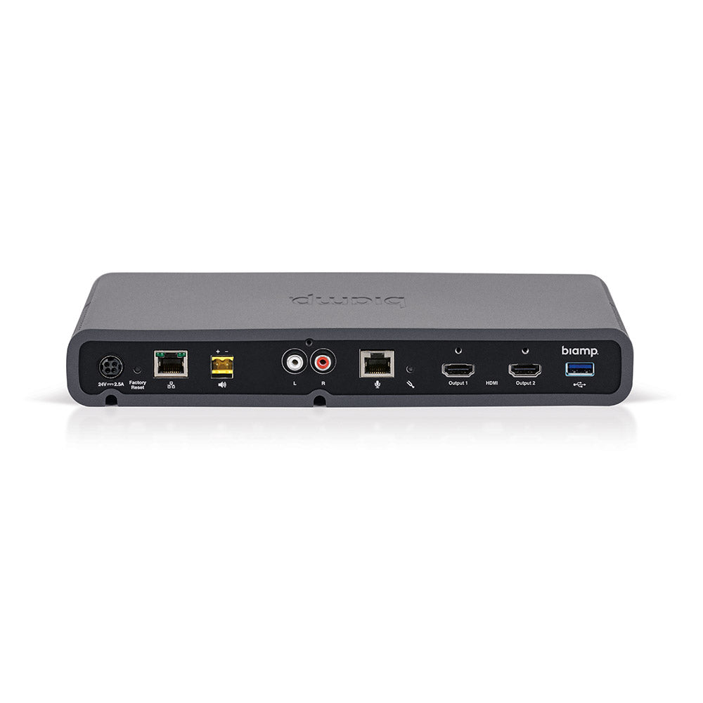 Biamp Devio Conference / Huddle Room Solution with SCR-20 Hub and TCM-XEX White Ceiling Microphone