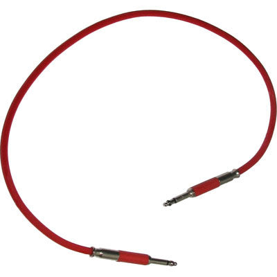 Neutrik NKTT-05RD TT/Bantam Patch Cable Nickel Crimp/Solder 2' - Red