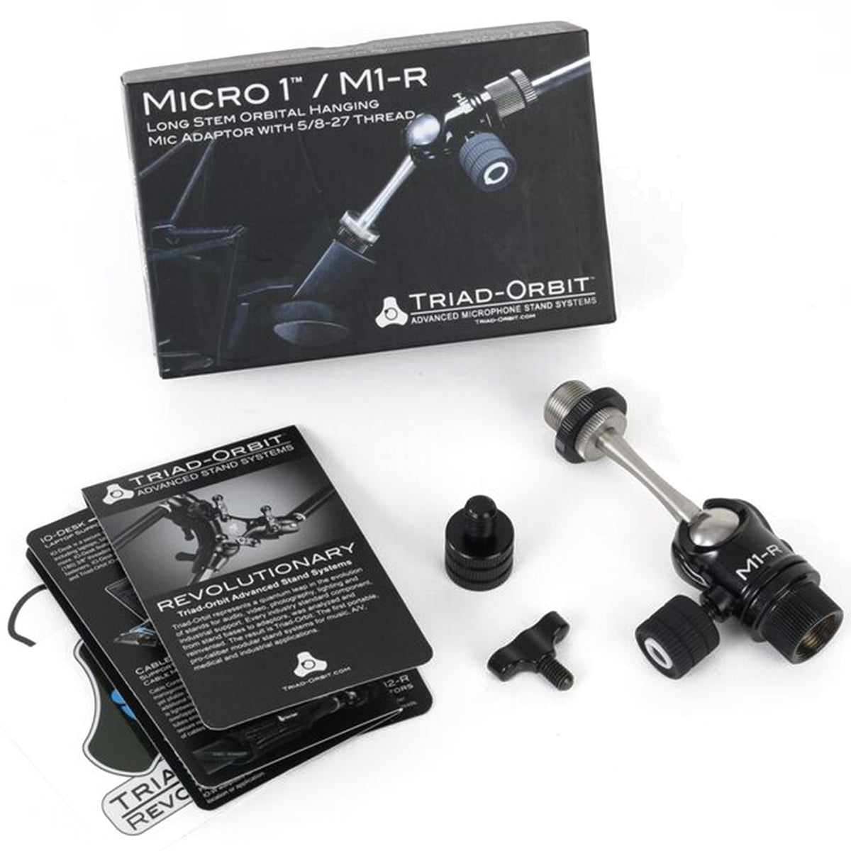 Triad-Orbit M1-R Retrofit Orbital Hanging Mic Mount (5/8 Thread)