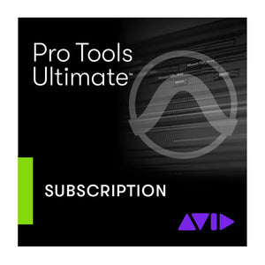 Avid Pro Tools Ultimate - Audio Workstation Software (New Annual Subscription)