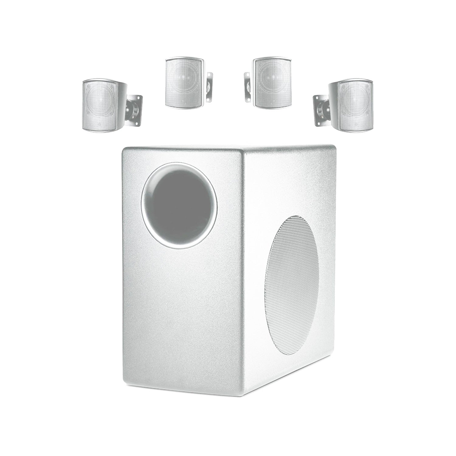 JBL C50PACK-WH Control 50 Install Subwoofer/Satellite System (White)
