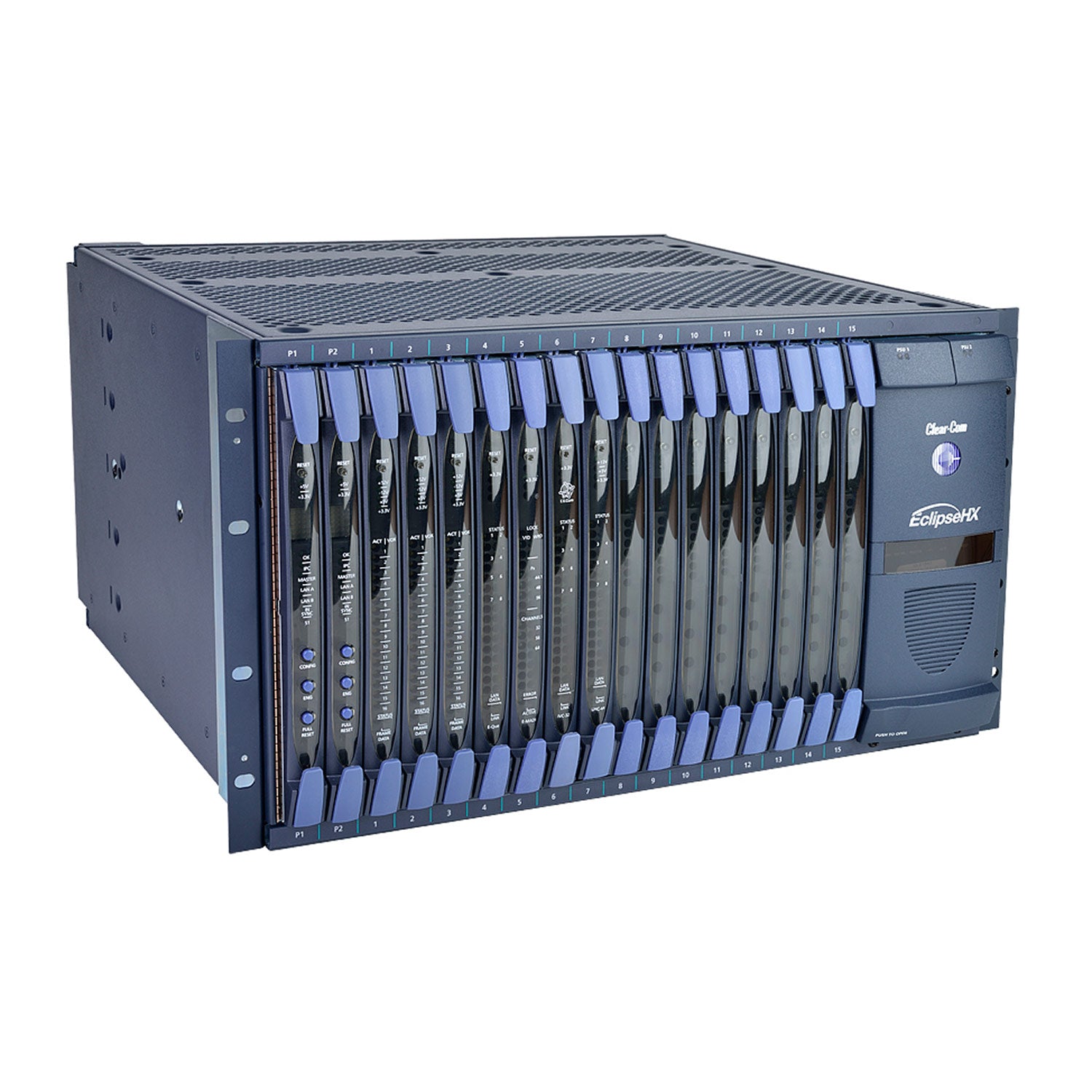 Clear-Com ECLIPSE-HX-OMEGA-48P - Eclipse HX Omega Modular Intercom Frame (48 Analog Ports / 2 CPU)