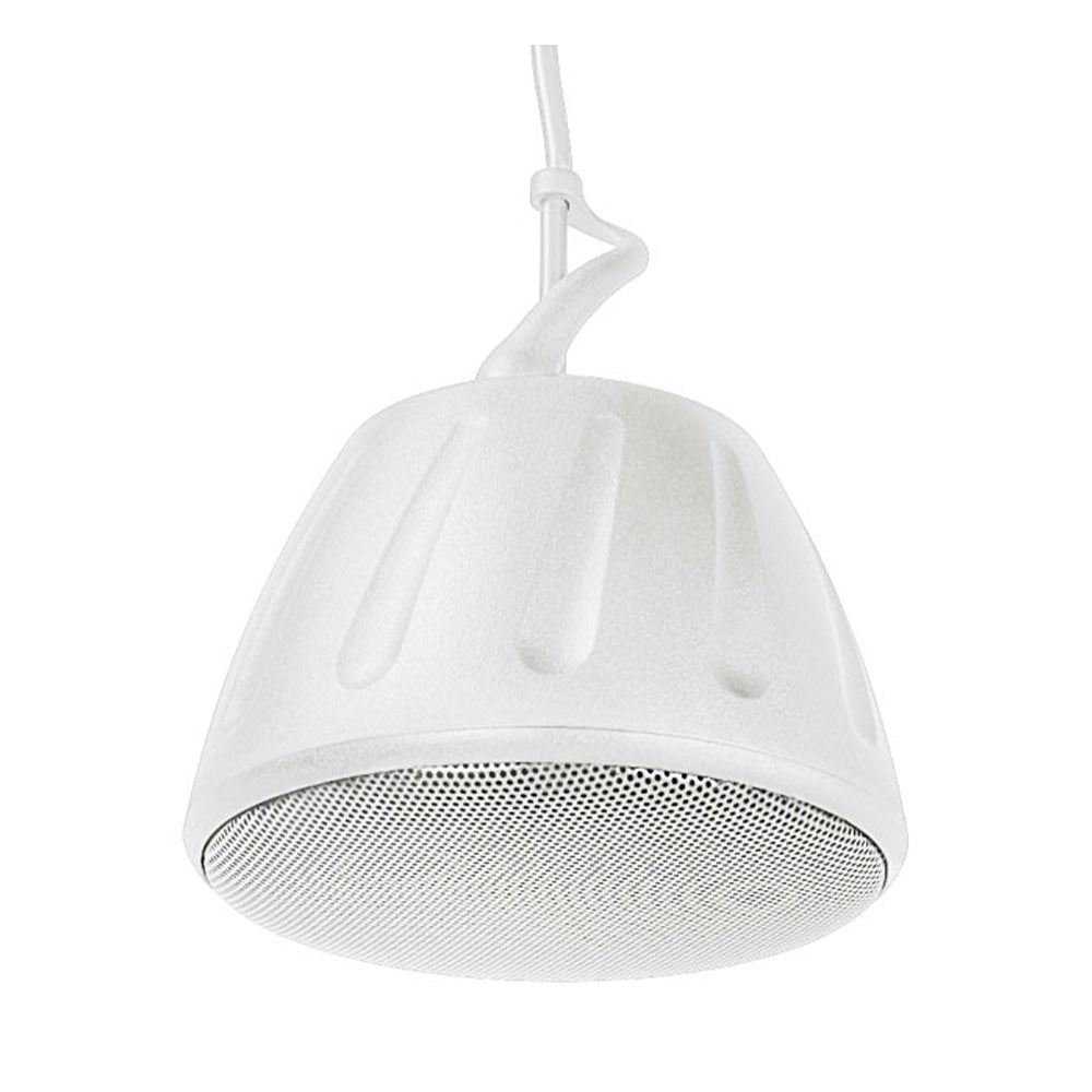Soundtube RS31-EZ-T-WH - Full-Range 3-Inch Hanging Loudspeaker with Transformer (White)