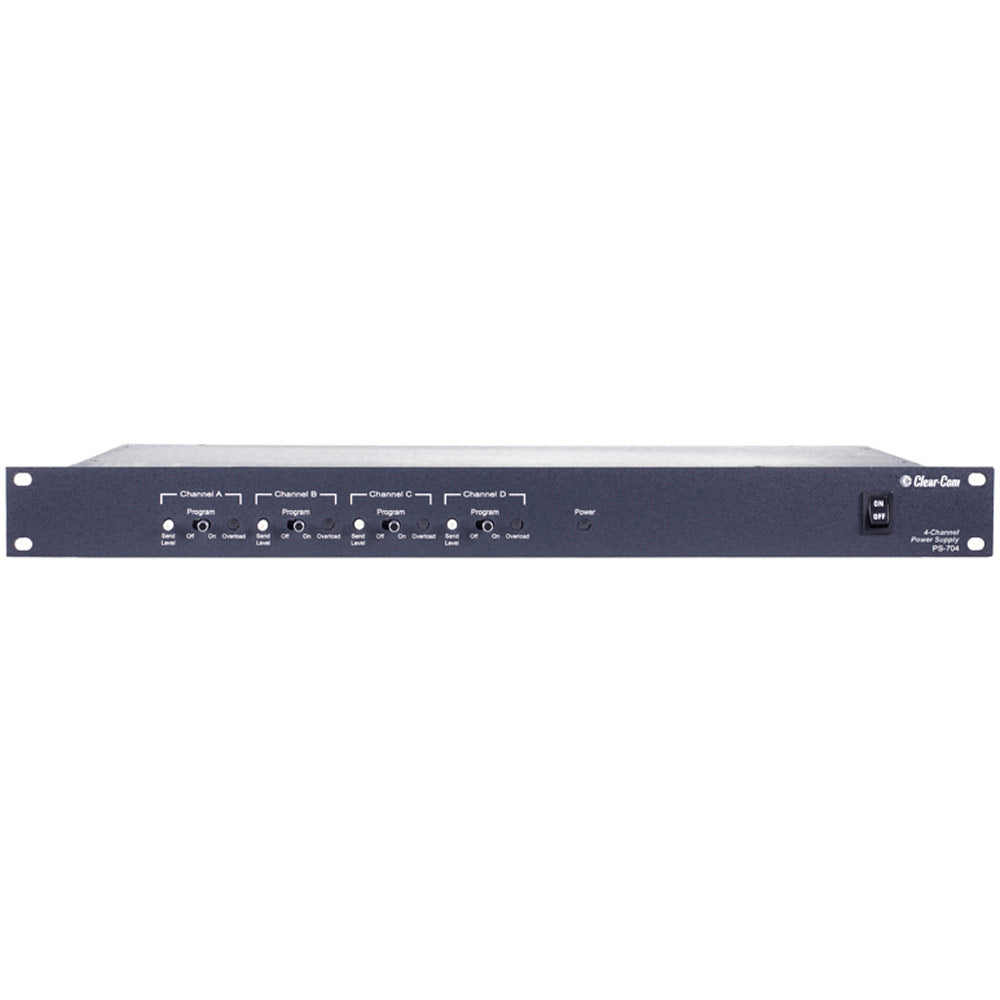 Clear-Com PS-704 - Four-Channel Power Supply for Encore Series Intercom