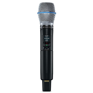 Shure SLXD2/B87A Handheld Digital Wireless Transmitter with Beta 87A (J52 Band / 558-616 MHz)