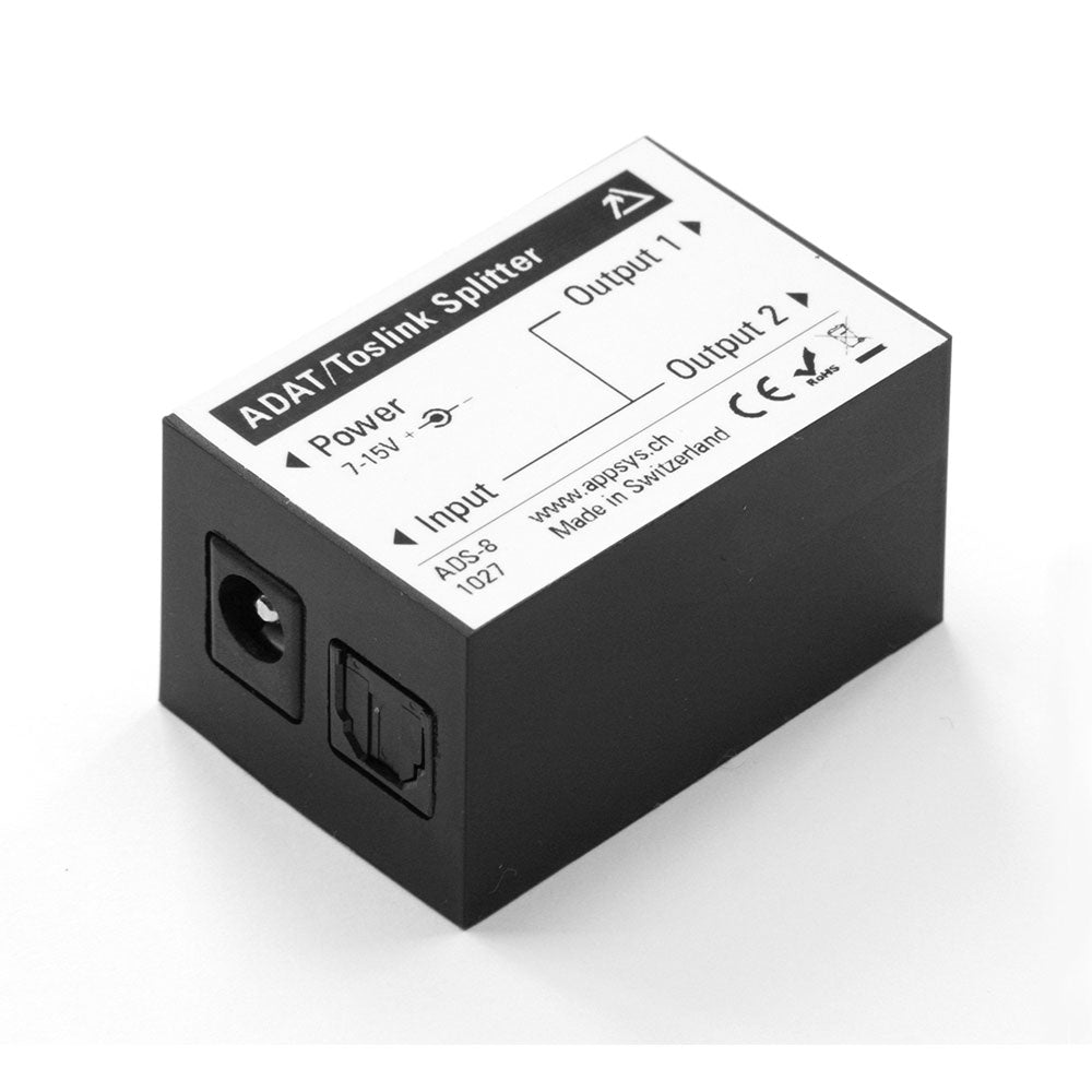 Appsys Pro Audio ADS-8 - Active ADAT / TOSLink Splitter