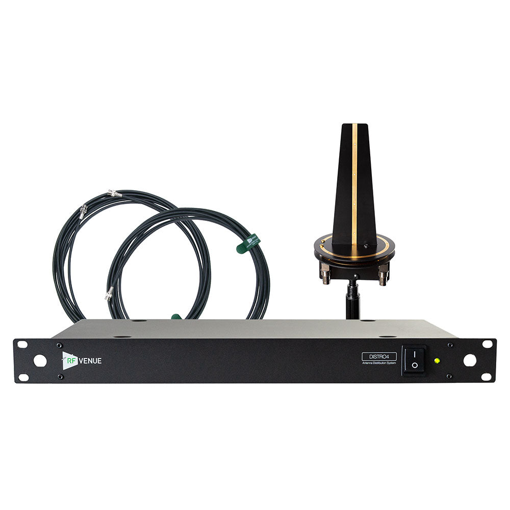 RF Venue D-OMNIDISTRO4 - Four-Channel Wireless Microphone Antenna Upgrade Pack