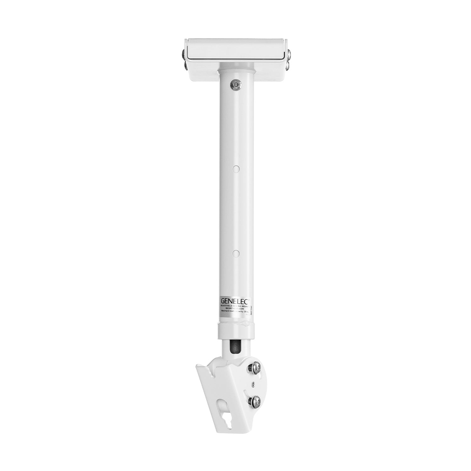 Genelec 8000-442W - Short Adjustable Ceiling Mount for 8000 Series (White)