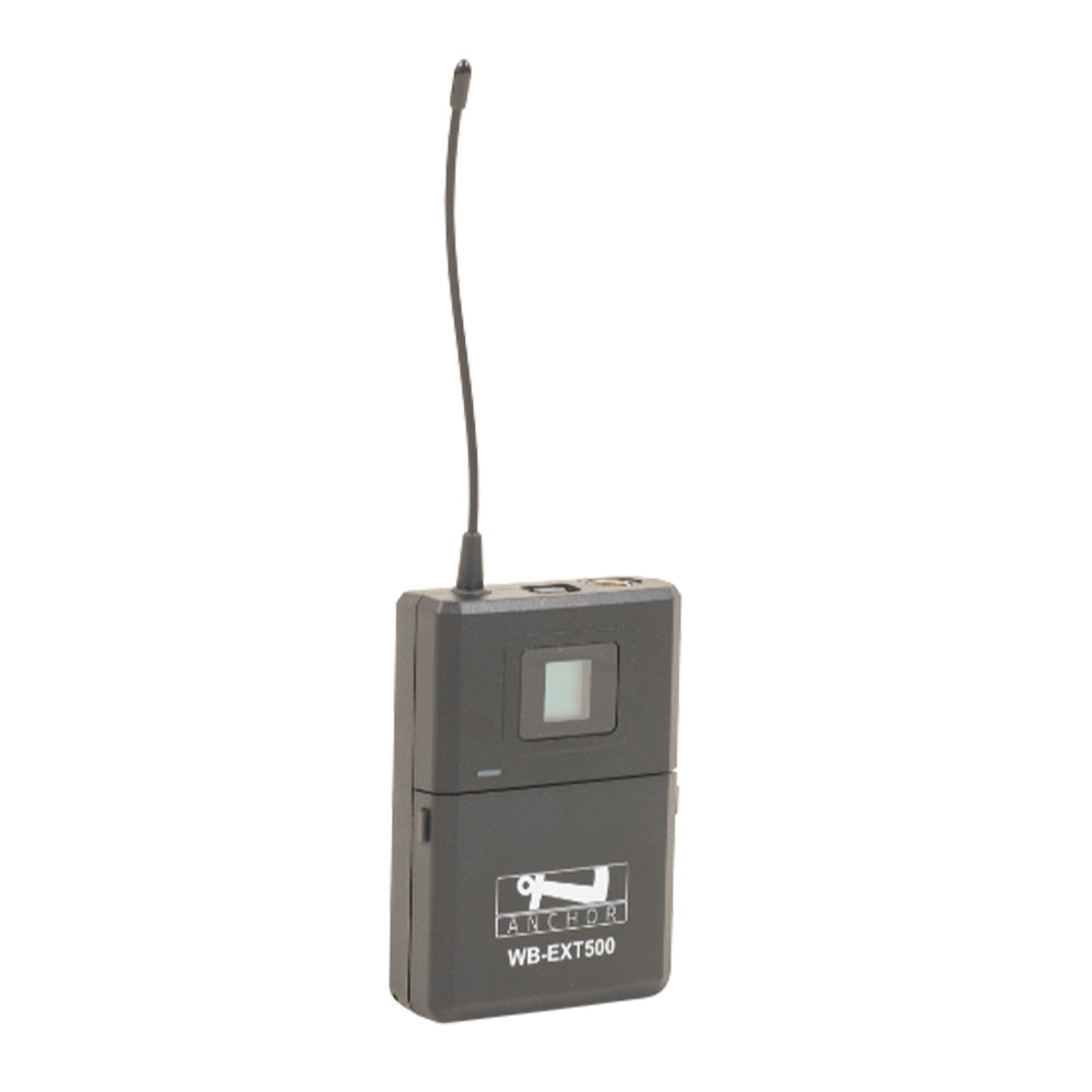 Anchor Audio WB-EXT500 - Wireless Beltpack Transmitter for UHF-EXT500 Series
