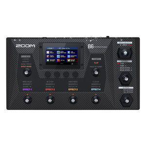 Zoom B6 - Bass Multi-Effect Processor