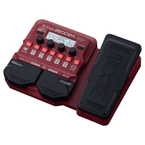 Zoom B1X Four - Bass Multi-Effect Processor with Expression Pedal