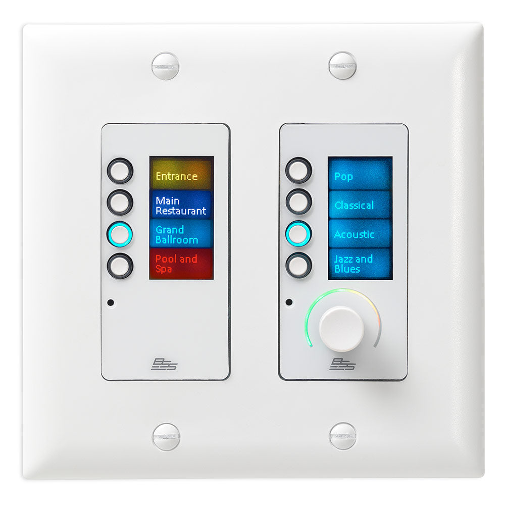 BSS EC-8BV-WHT-US Decora Mount Ethernet Controller (White)