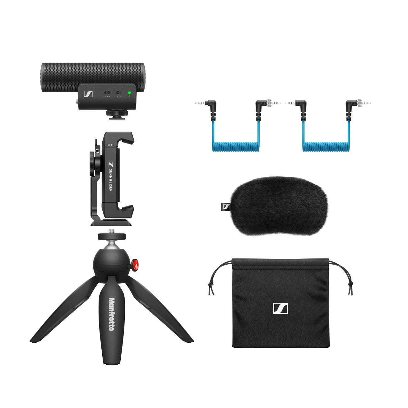 Sennheiser MKE 400 Mobile Kit - Smartphone or DSLR Microphone Kit