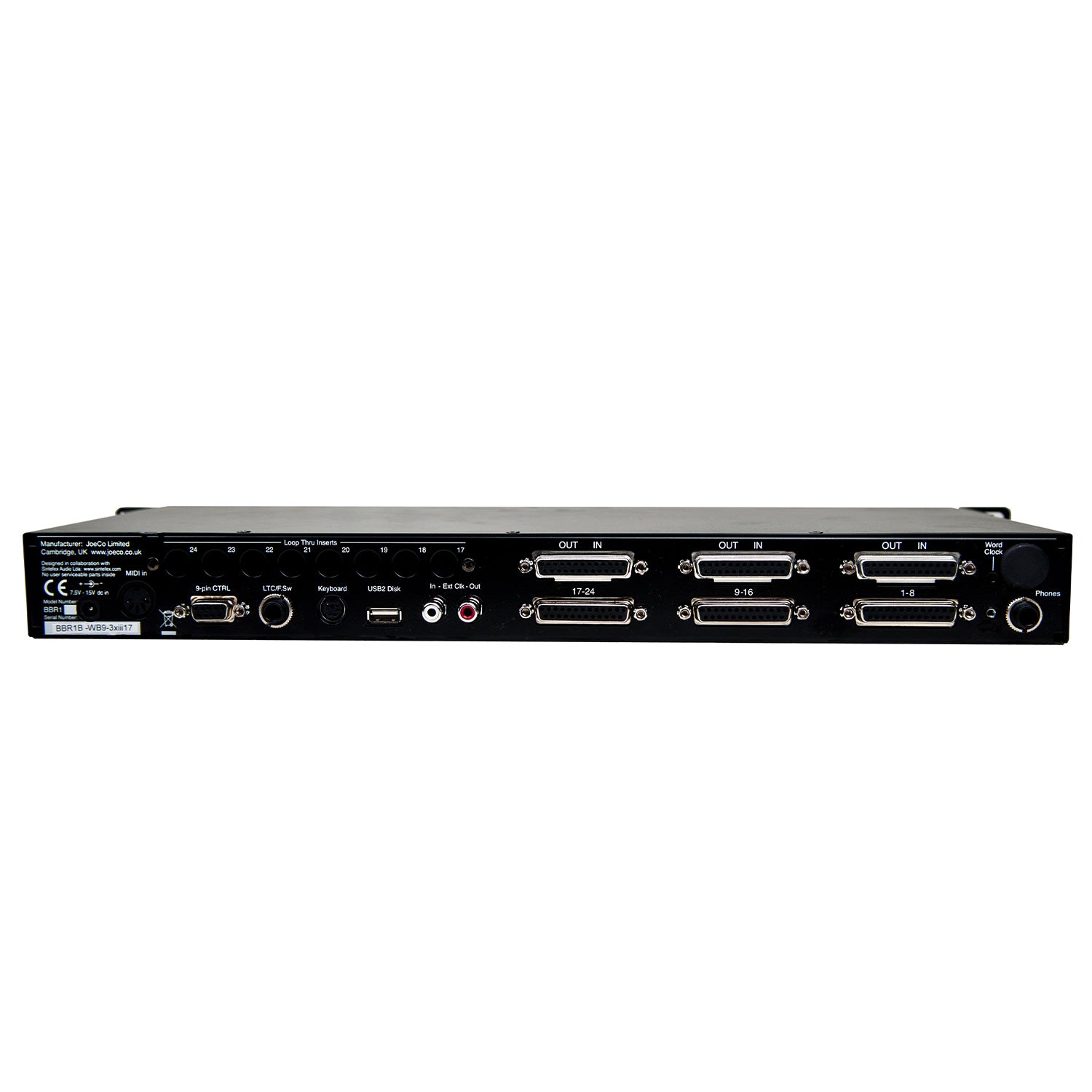 JoeCo BBR1MP - BlackBox 24-Track Digital Recorder (Mic Pres / iXML / Remote Kit)