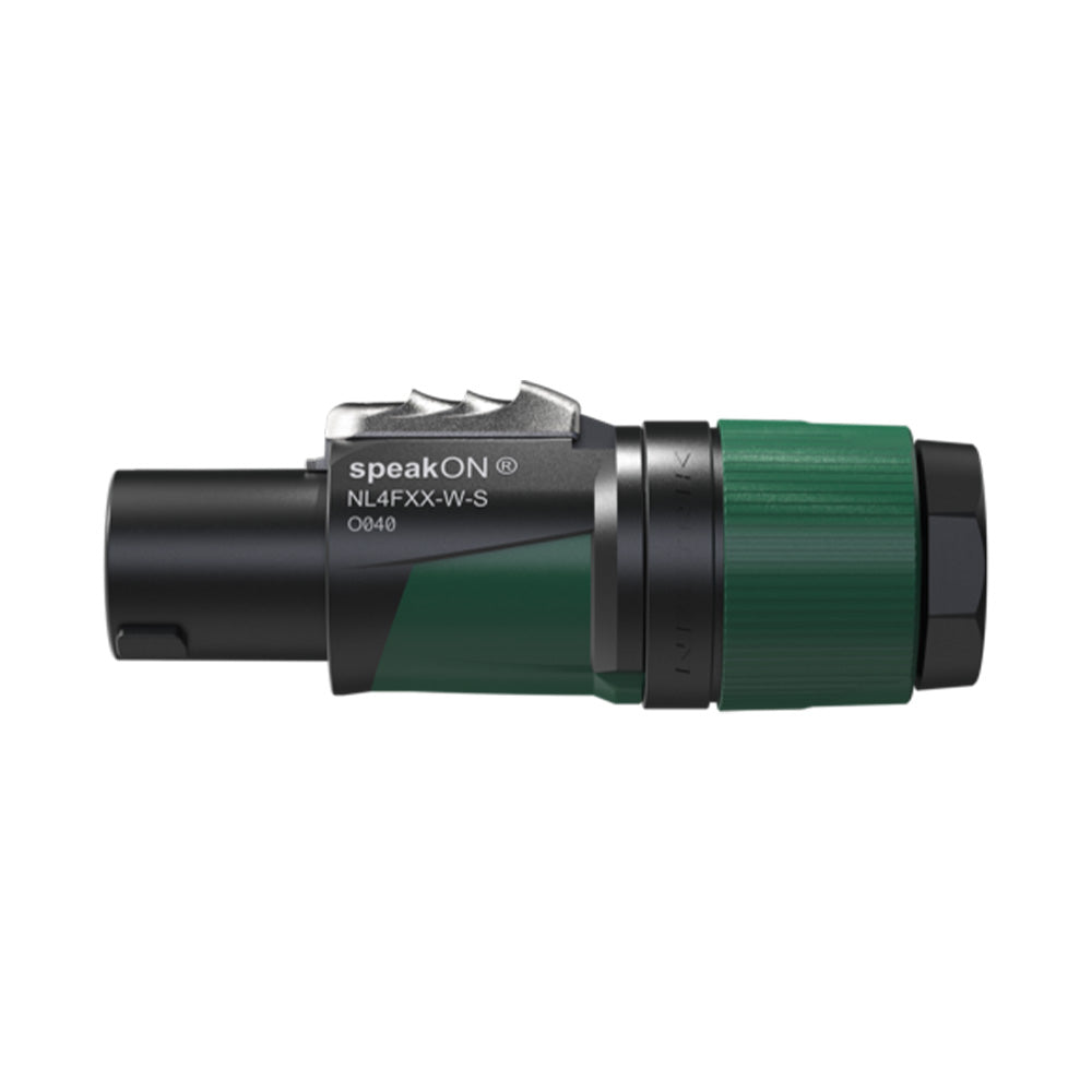 Neutrik NL4FXX-W-S - 4-Pole SpeakON Cable Connector