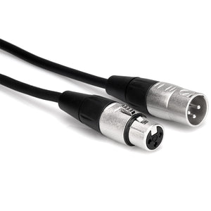 Hosa HXX-001.5 REAN XLR3F to XLR3M Pro Balanced Interconnect Cable, 1.5 feet