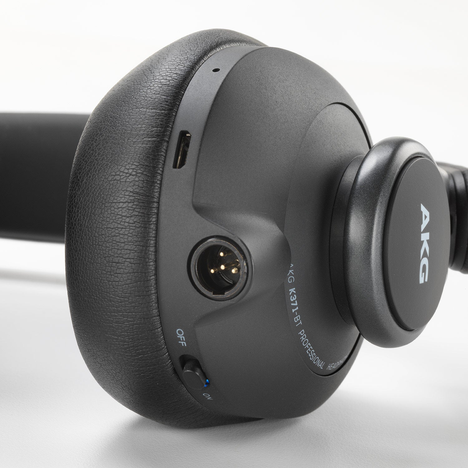 AKG K371-BT Over-Ear, Closed-Back, Foldable Studio Headphones with Bluetooth