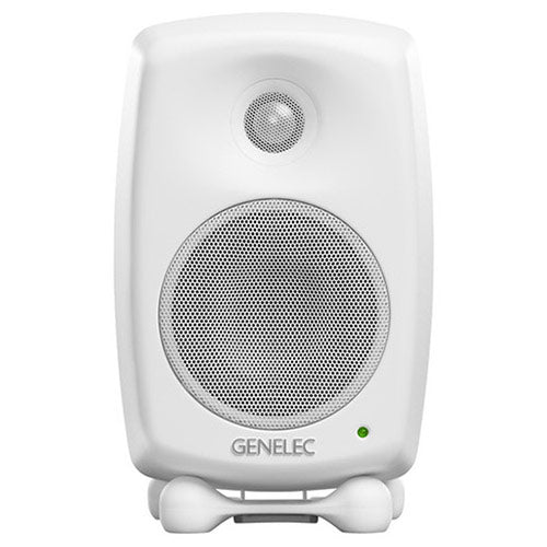 Genelec 8320A 4-Inch Bi-Amplified Smart Active Monitor (White/Single)