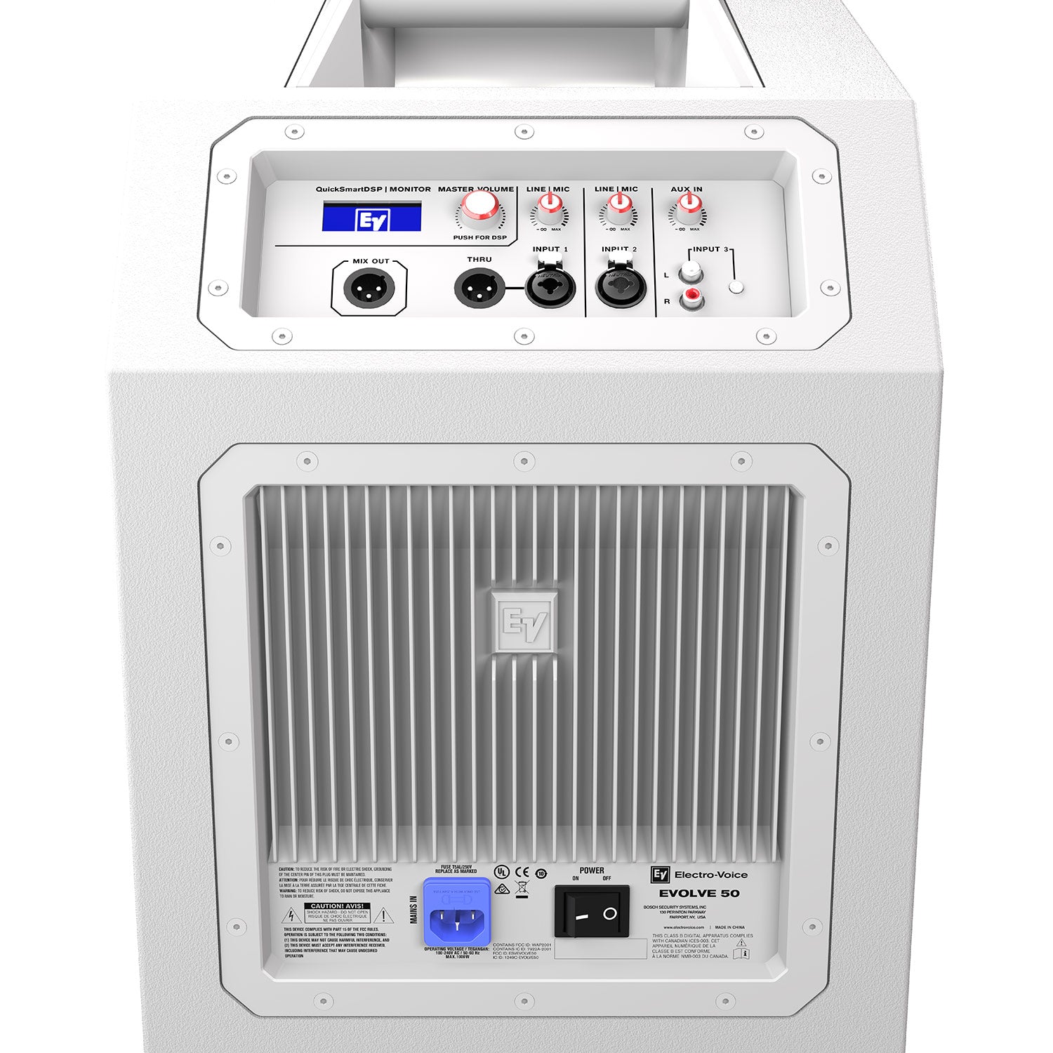 Electro-Voice EVOLVE 50 - Portable Column PA System (White)