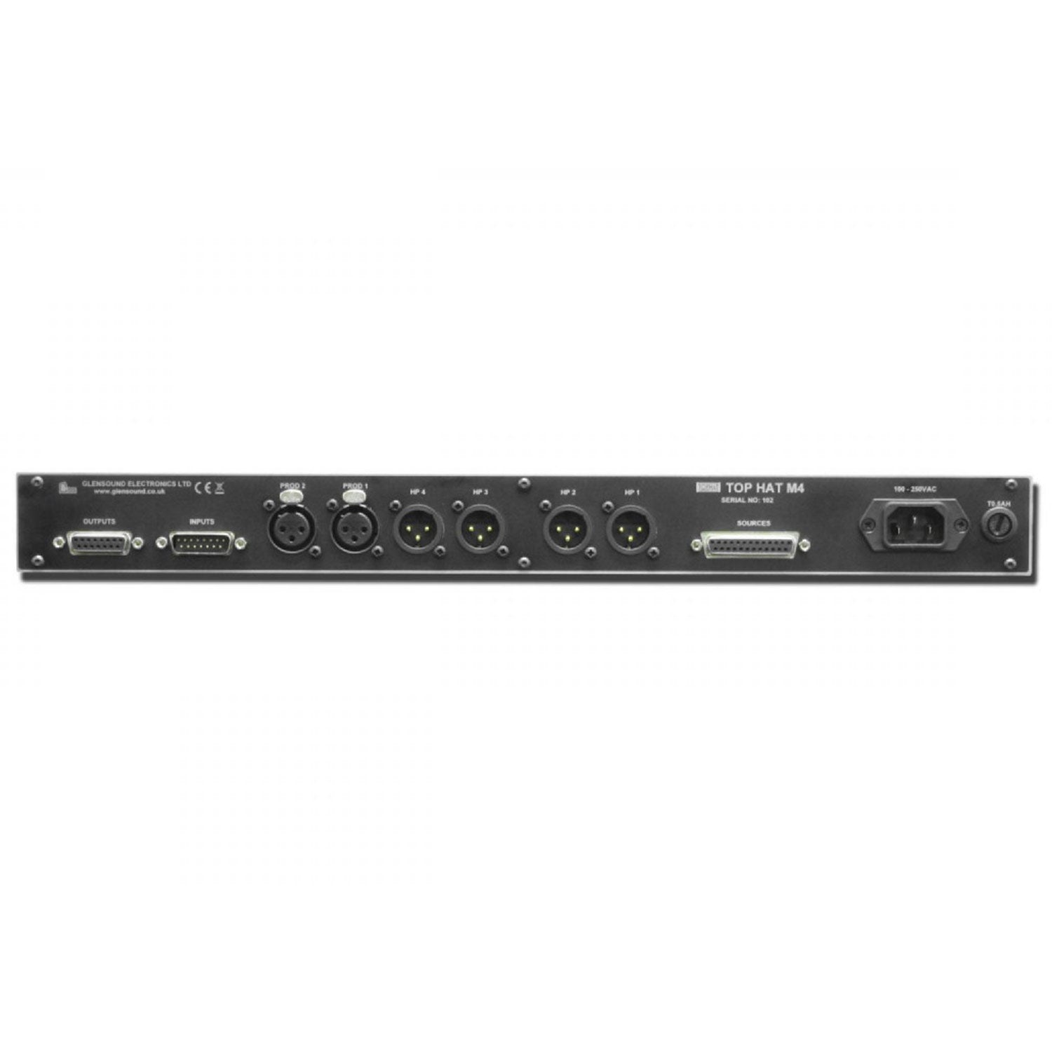 Glensound Top Hat M4 - Headphone Amp With Separate Talkback Boxes
