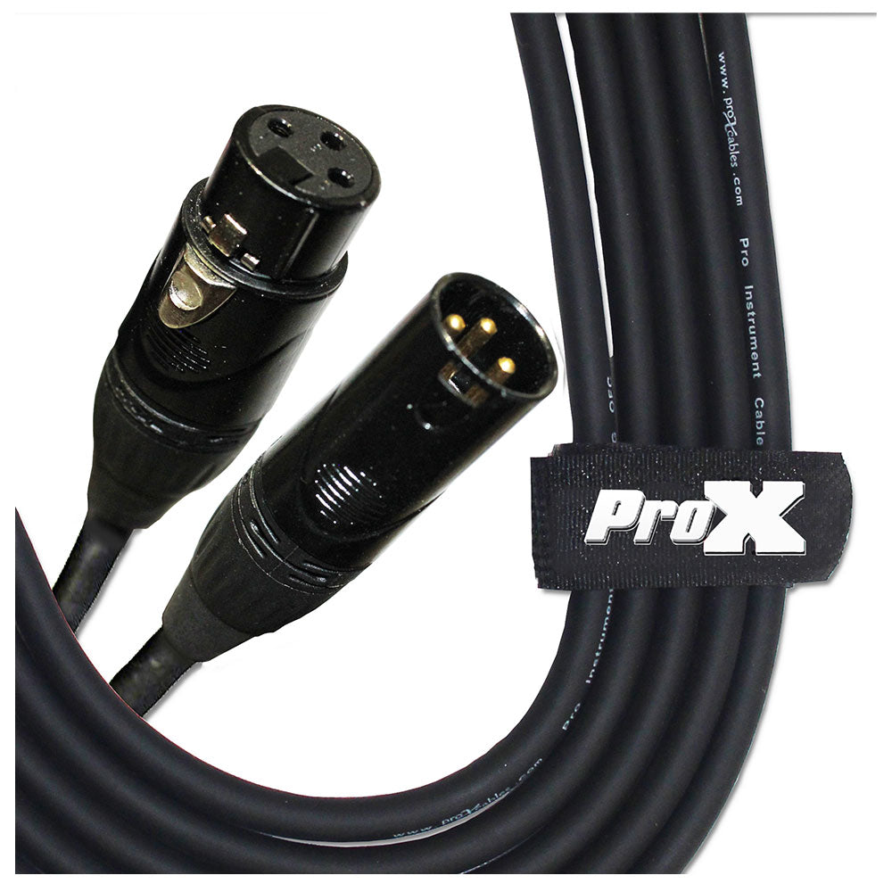 ProX XCMIC15 15FT. Mic Cable XLR-F To XLR-M